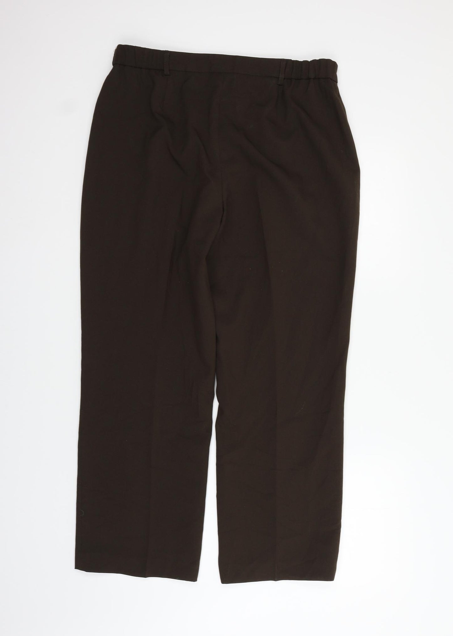 Classics Womens Brown   Trousers  Size 16 L24 in