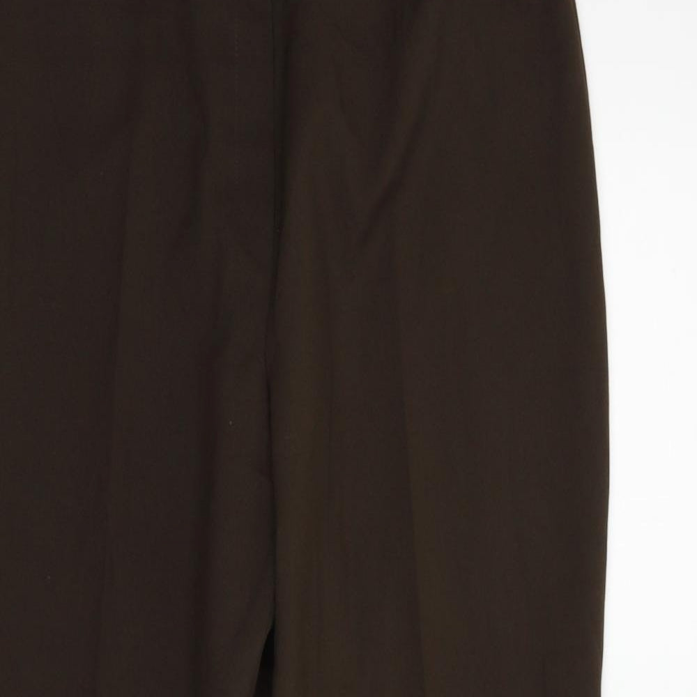Classics Womens Brown   Trousers  Size 16 L24 in