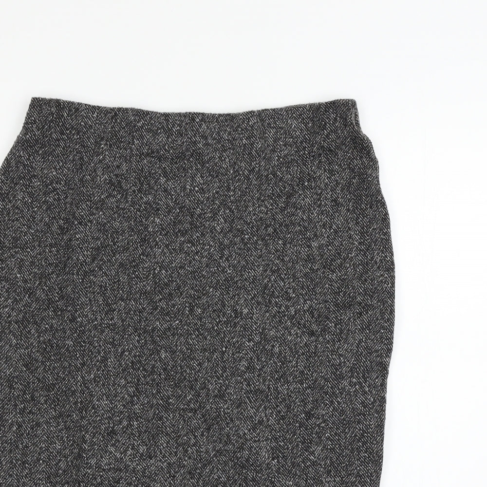 BONMARCHE Womens Grey   Flare Skirt Size 12