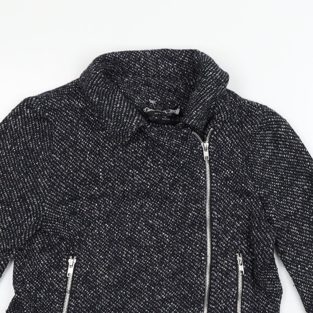 Miss Selfridge Womens Blue   Jacket  Size 10