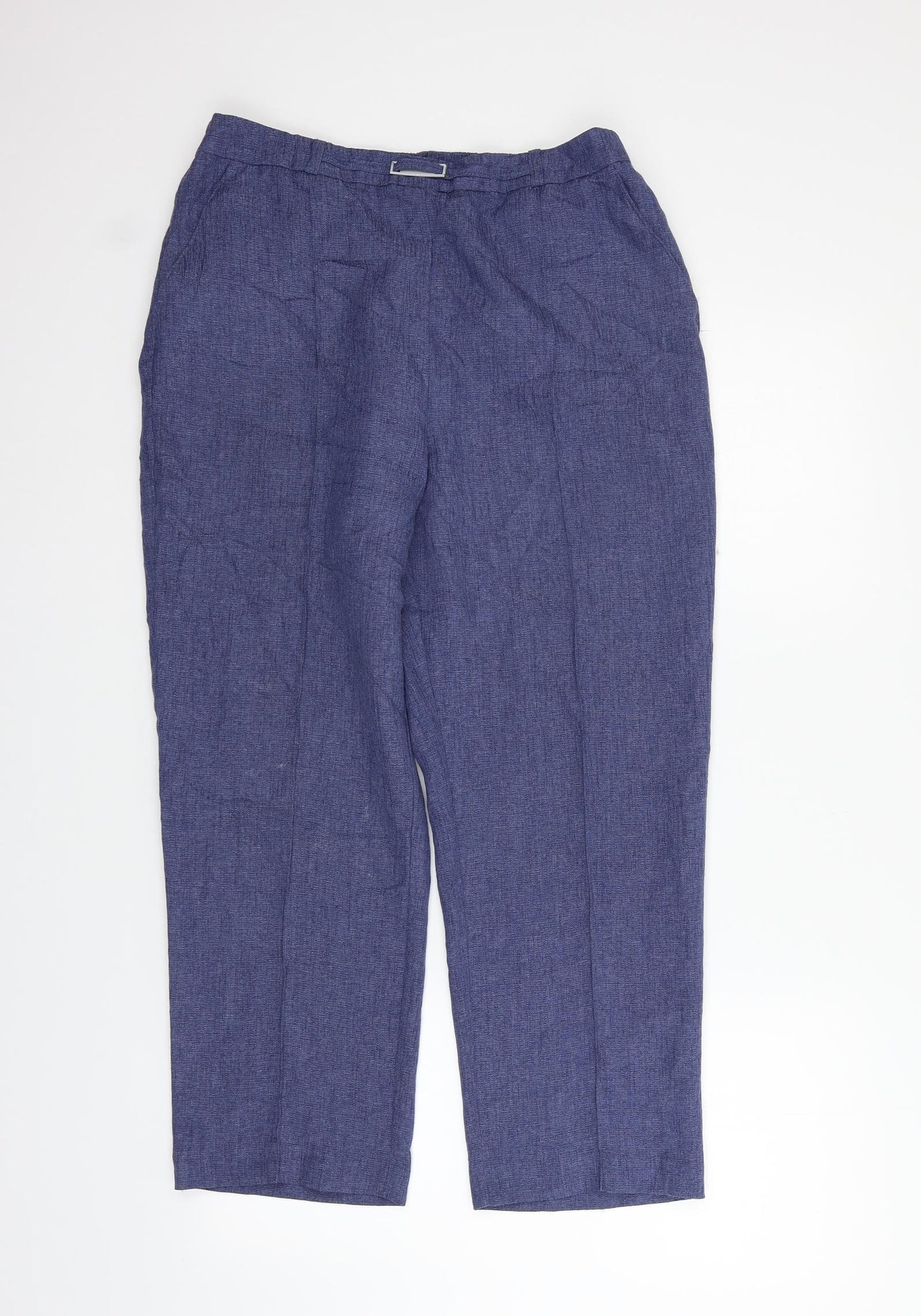 Honor Milburn Womens Blue   Trousers  Size 14 L24 in