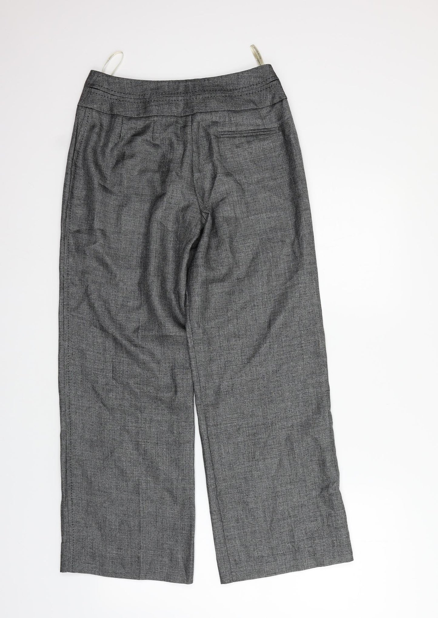 Karen Millen Womens Grey   Trousers  Size 14 L25 in