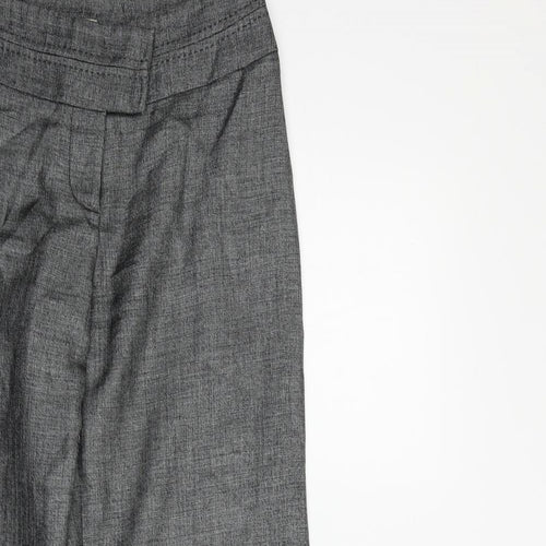 Karen Millen Womens Grey   Trousers  Size 14 L25 in