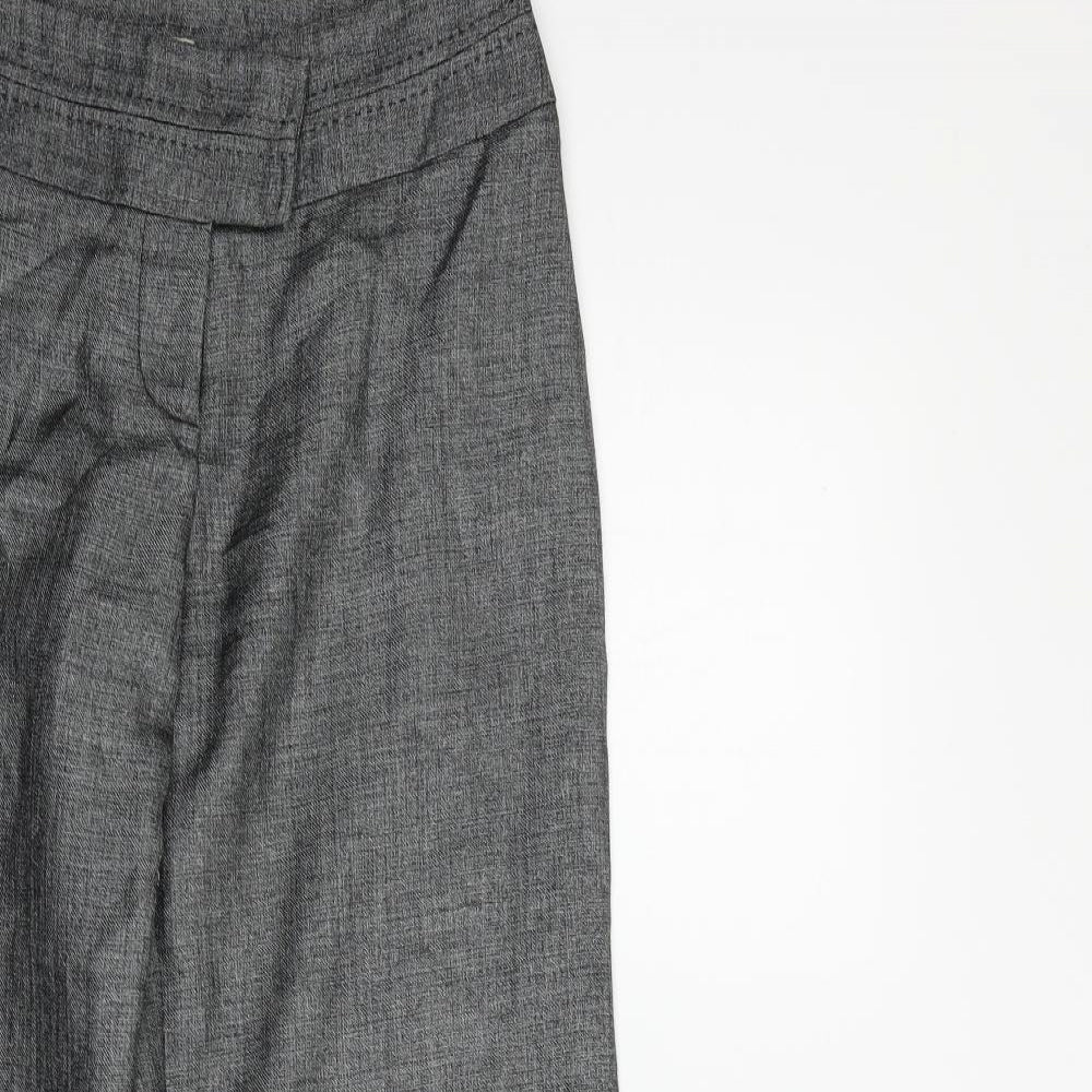 Karen Millen Womens Grey   Trousers  Size 14 L25 in