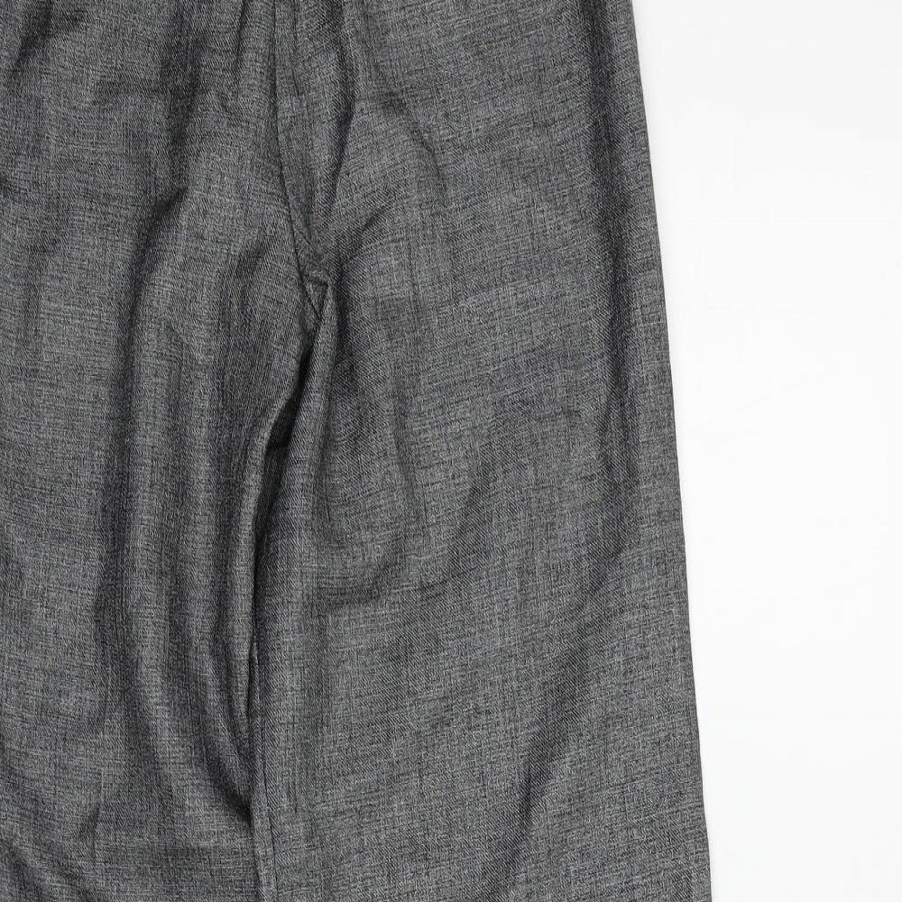 Karen Millen Womens Grey   Trousers  Size 14 L25 in