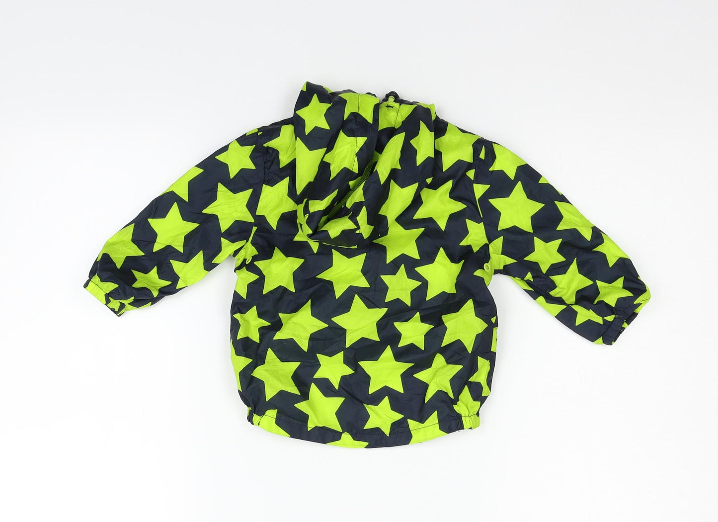 NEXT Boys White Geometric  Jacket Coat Size 9-12 Months  - STARS