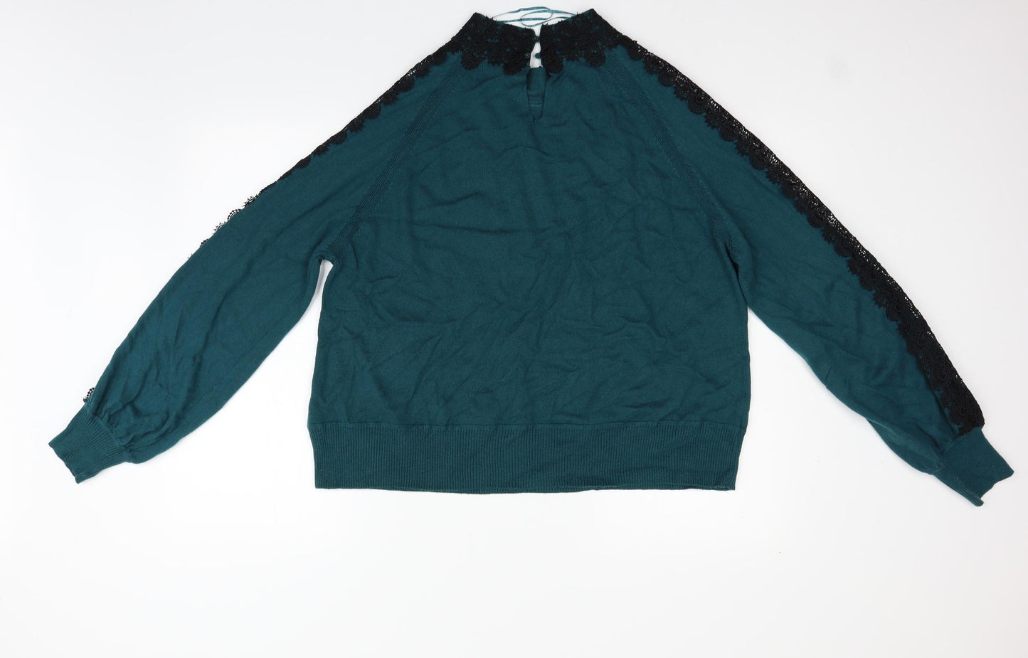 Per Una Womens Green   Pullover Jumper Size 18