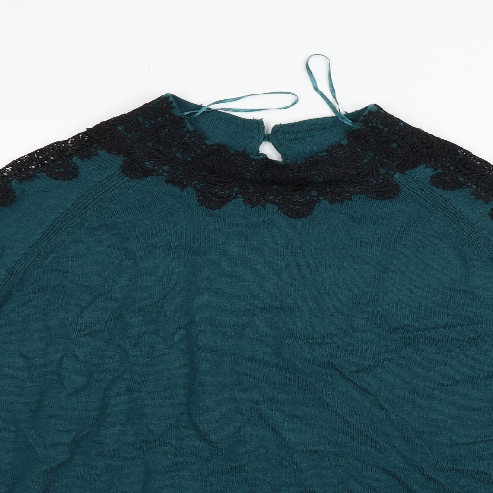 Per Una Womens Green   Pullover Jumper Size 18
