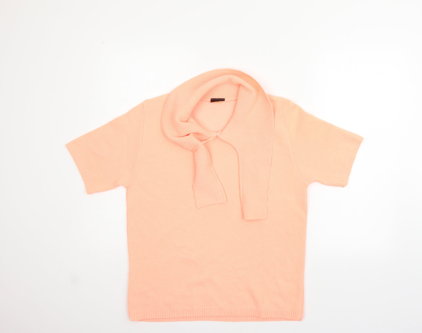 Preworn Womens Orange   Pullover Jumper Size M