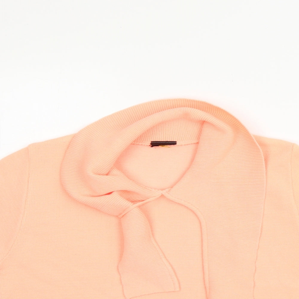 Preworn Womens Orange   Pullover Jumper Size M