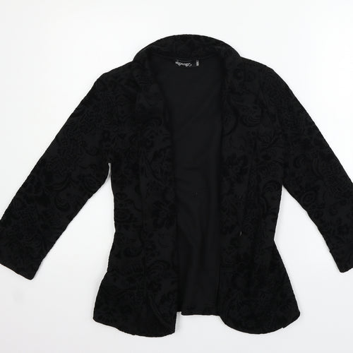 Signage Womens Black   Cape Jumper Size 12