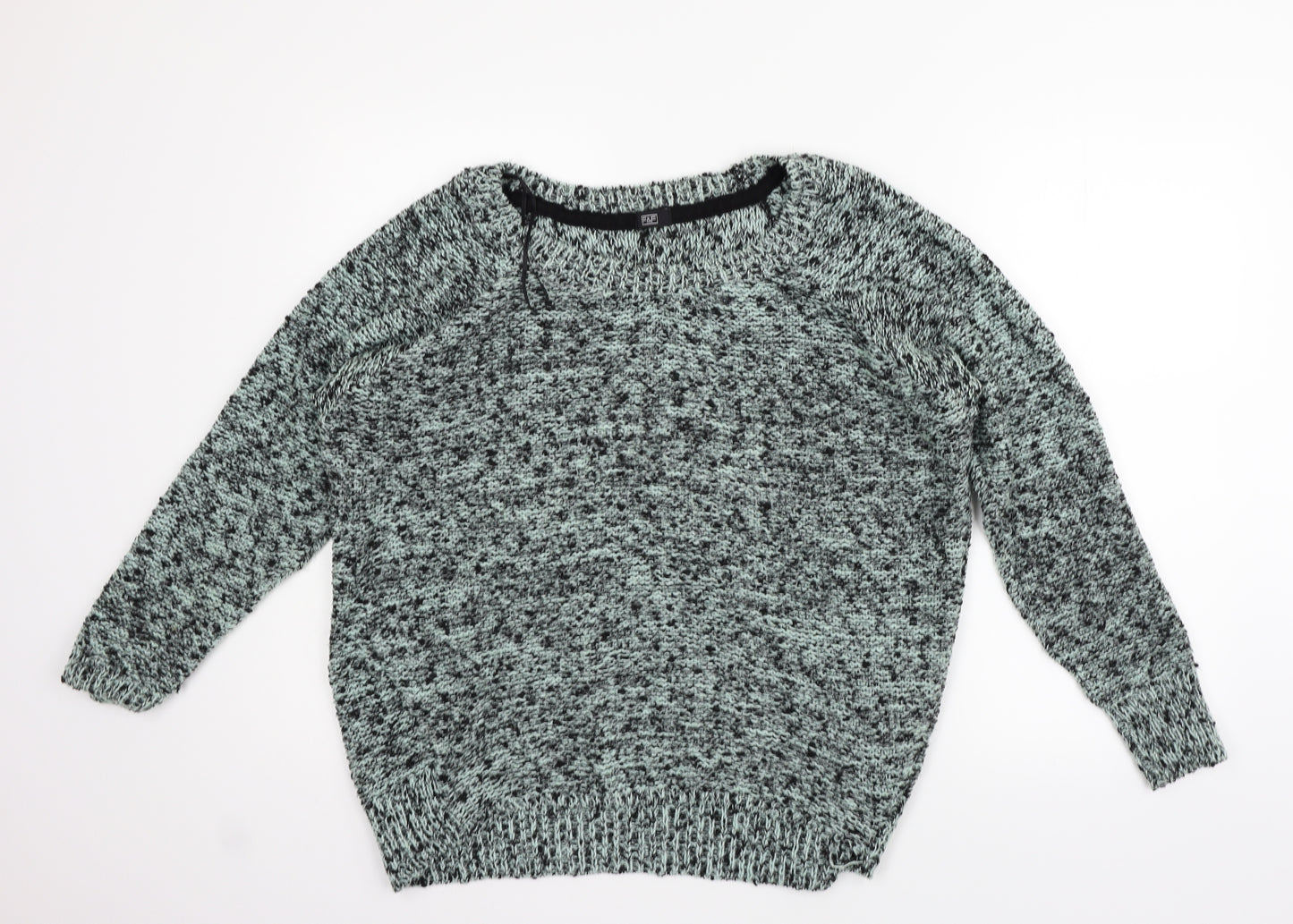 F&F Womens Green   Pullover Jumper Size 16