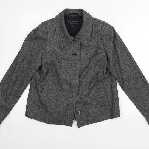 Paul Costelloe Womens Grey   Jacket Blazer Size 8
