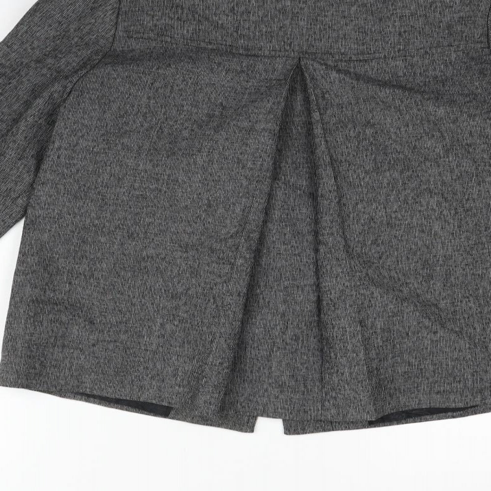 Paul Costelloe Womens Grey   Jacket Blazer Size 8