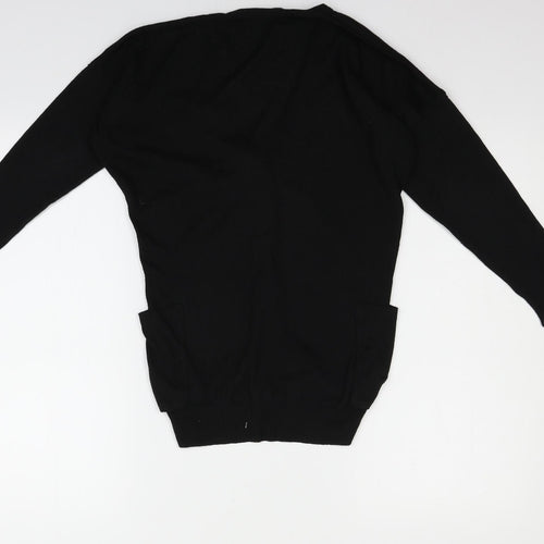George Girls Black   Cardigan Jumper Size 9-10 Years