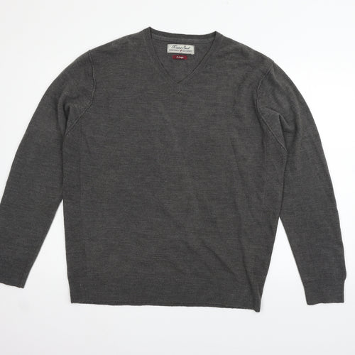 Twisted Soul Mens Grey   Pullover Jumper Size XL