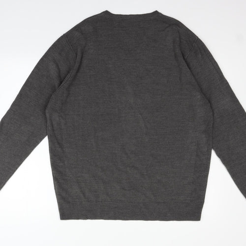 Twisted Soul Mens Grey   Pullover Jumper Size XL