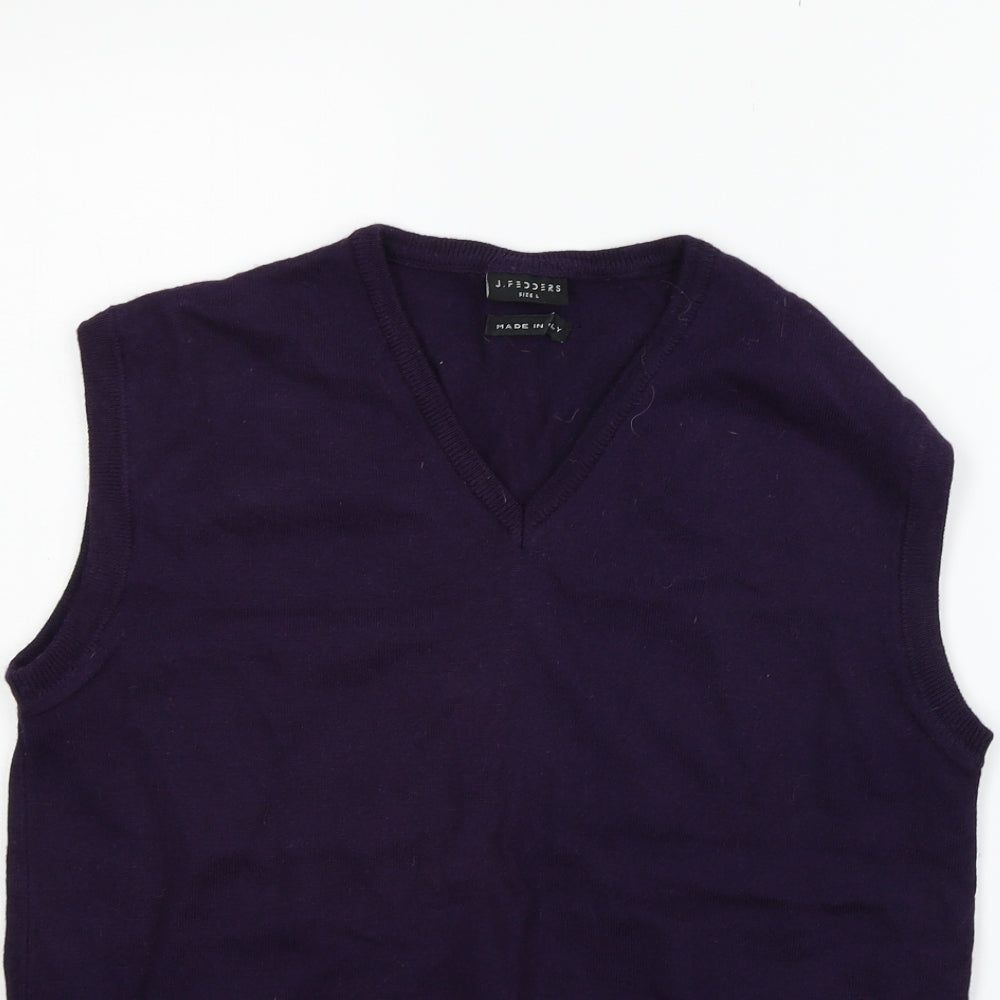 j. fedders Mens Purple   Pullover Jumper Size L