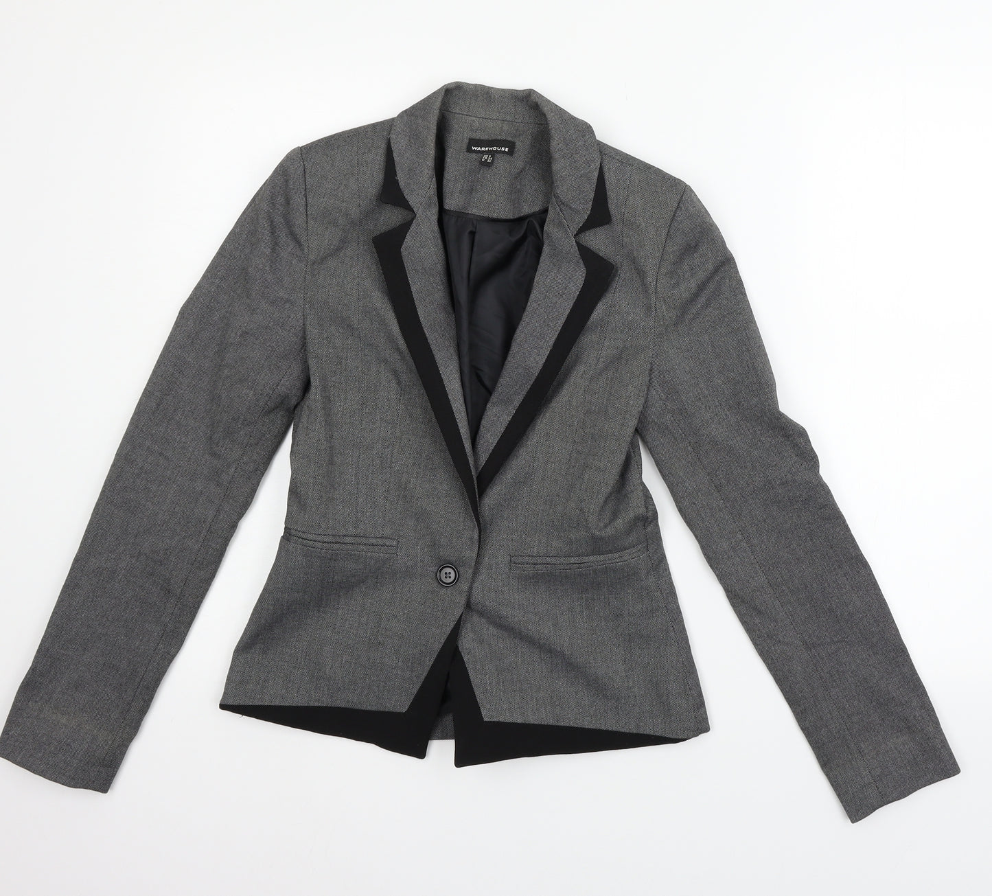 Warehouse Womens Grey   Jacket  Size 8