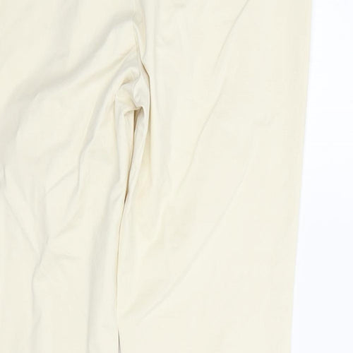 werid fish Womens Beige   Trousers  Size 14 L23 in