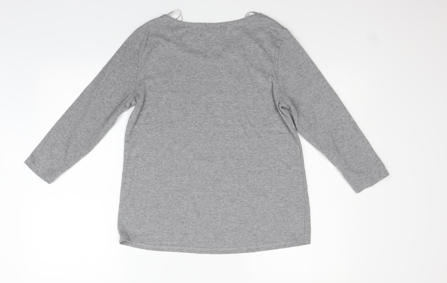 Papaya Womens Grey   Basic T-Shirt Size 16