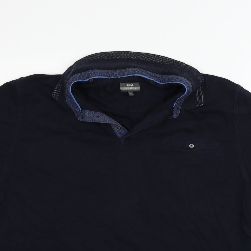 Next  Mens Blue    Polo Size 3XL