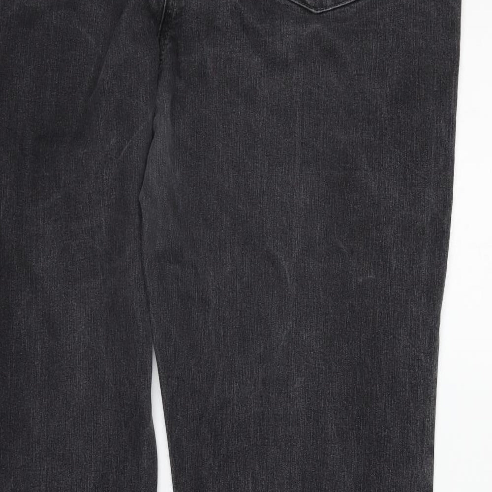 Cherokee Womens Grey   Straight Jeans Size 18 L28 in