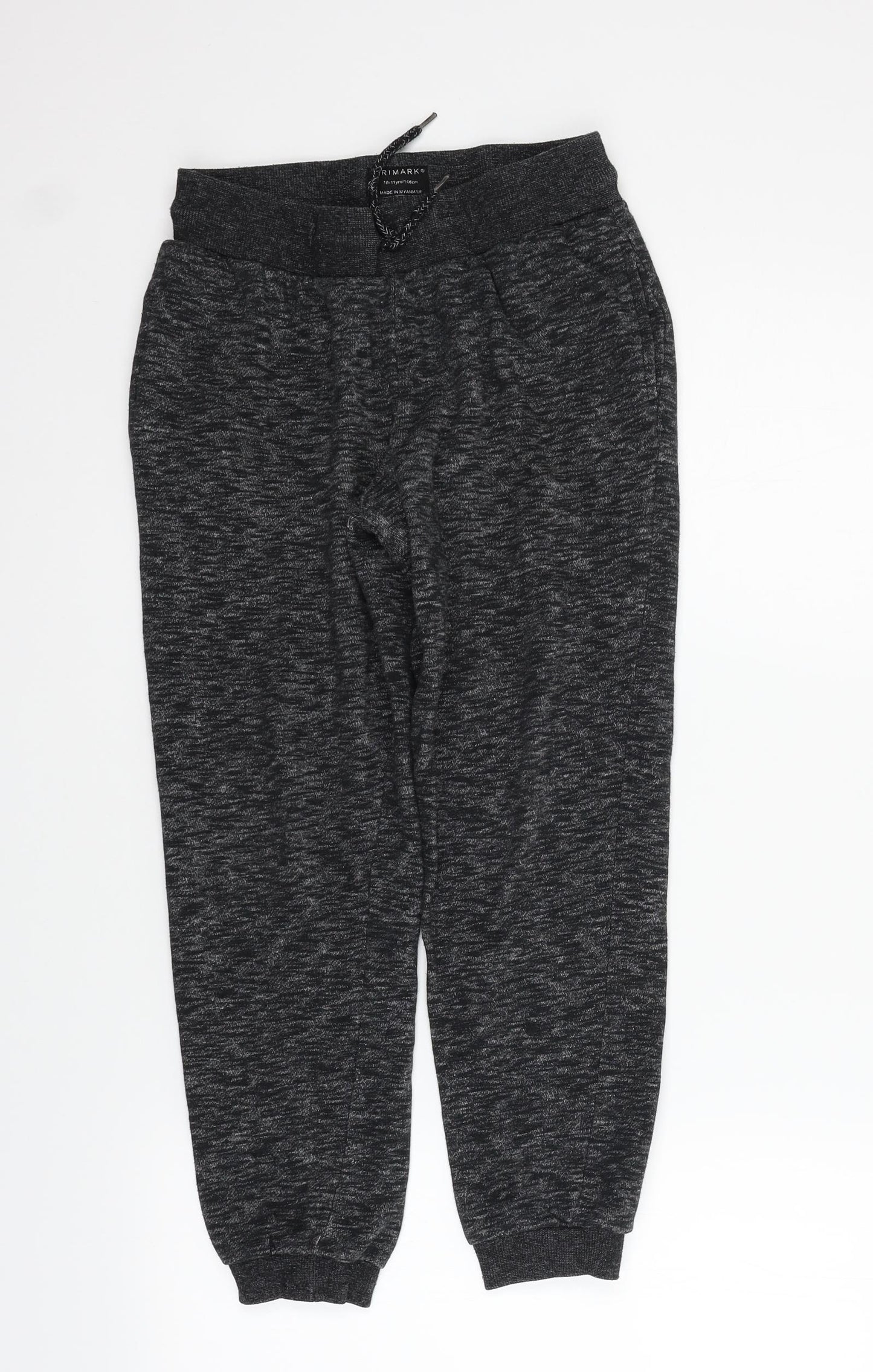 Primark Boys Grey   Jogger Trousers Size 10-11 Years