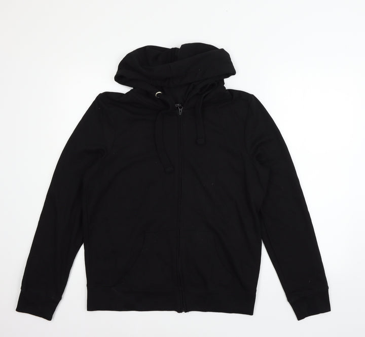 F&F Womens Black   Full Zip Jumper Size 14
