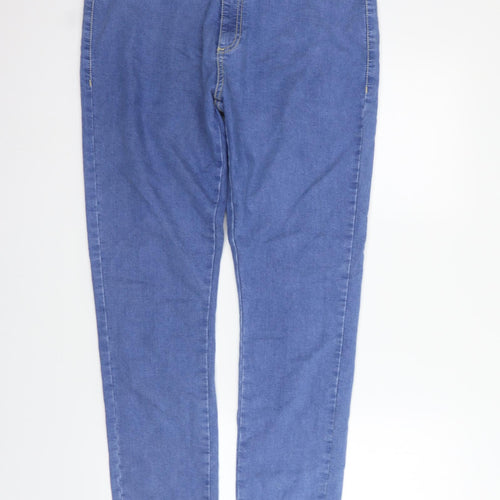 deniem & co Womens Blue   Straight Jeans Size 16 L27 in