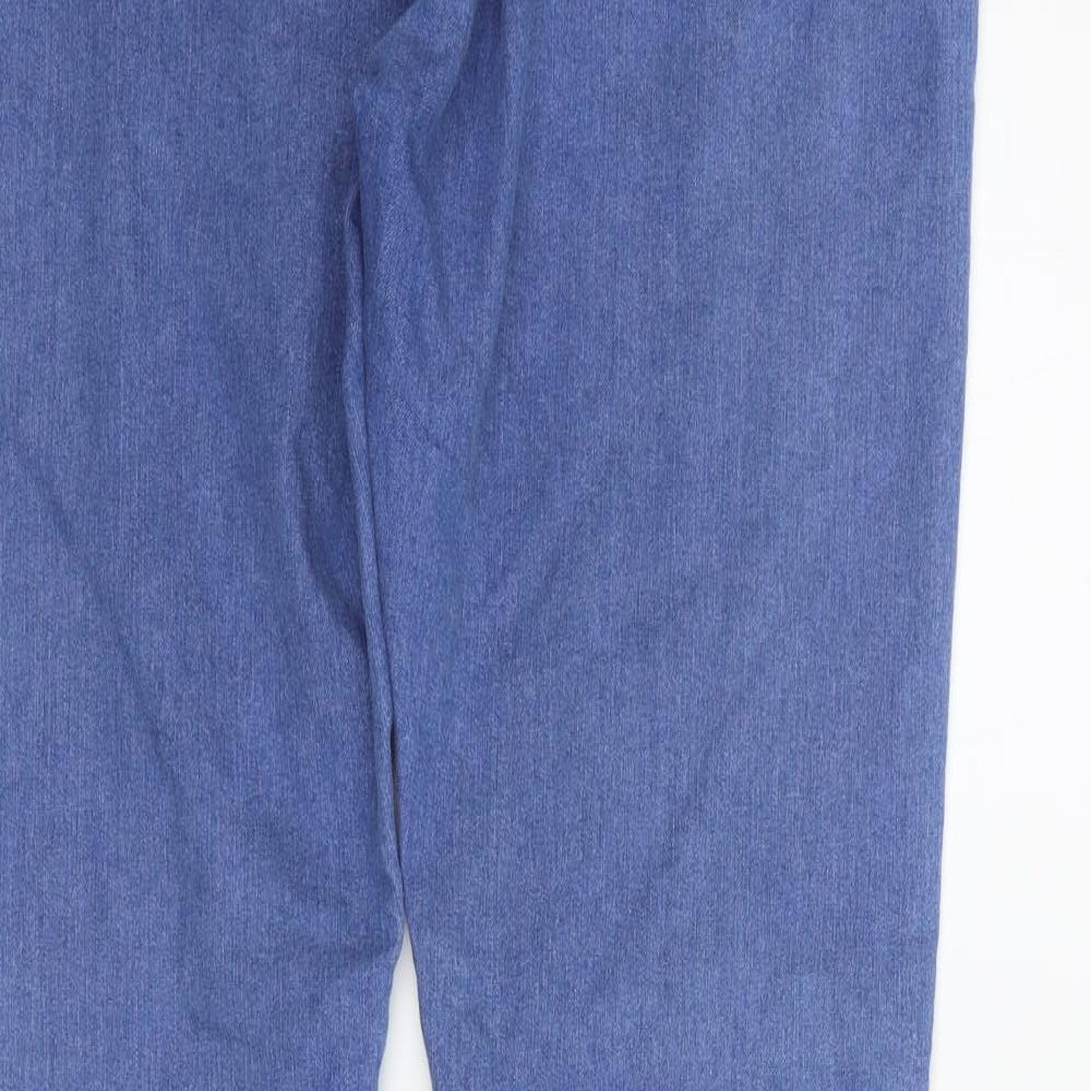 deniem & co Womens Blue   Straight Jeans Size 16 L27 in