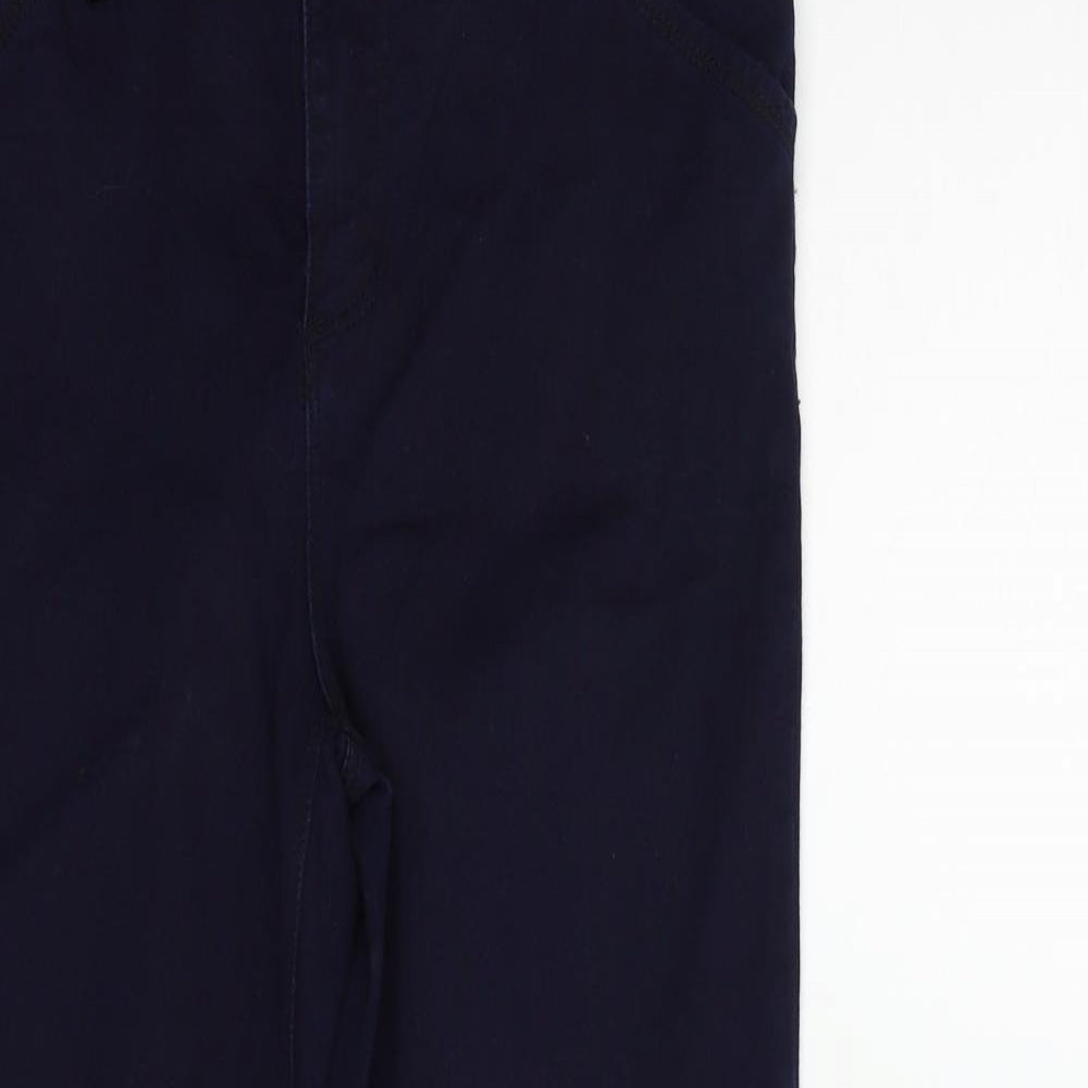 Oasis Womens Blue   Trousers  Size 14 L24 in