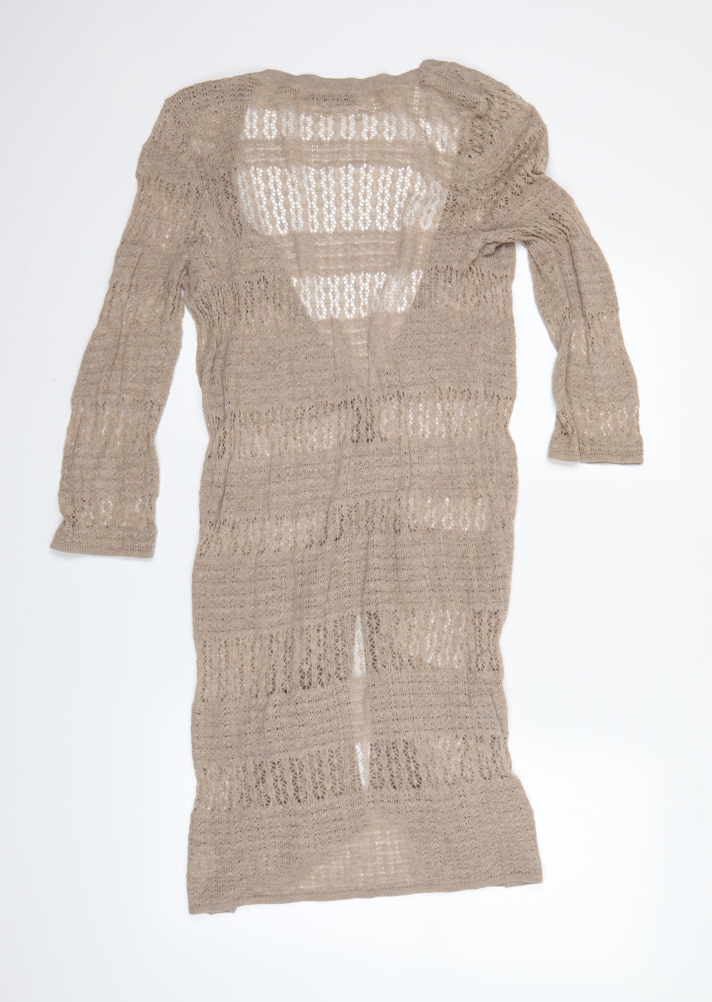 NEXT Womens Beige   Cardigan Jumper Size 10