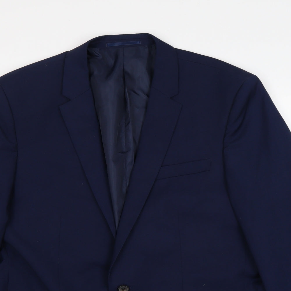 River Island Mens Blue   Jacket Blazer Size 44