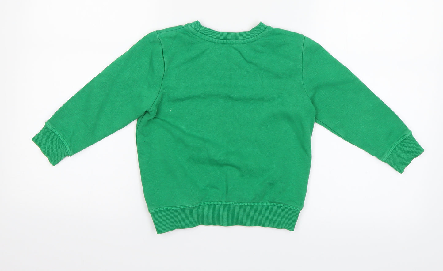 George Boys Green   Pullover Jumper Size 3-4 Years