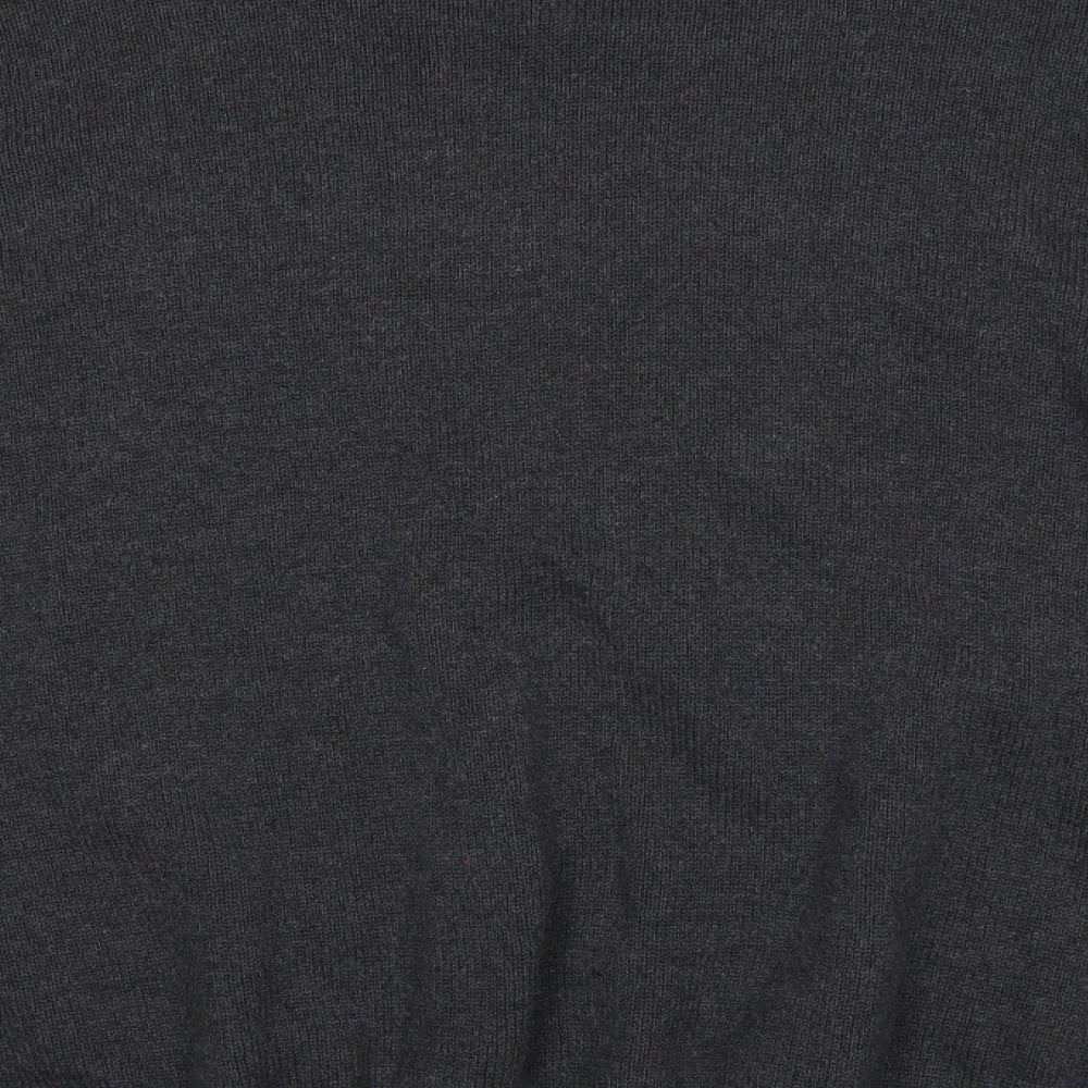 Lincoln Mens Grey   Henley Jumper Size XL