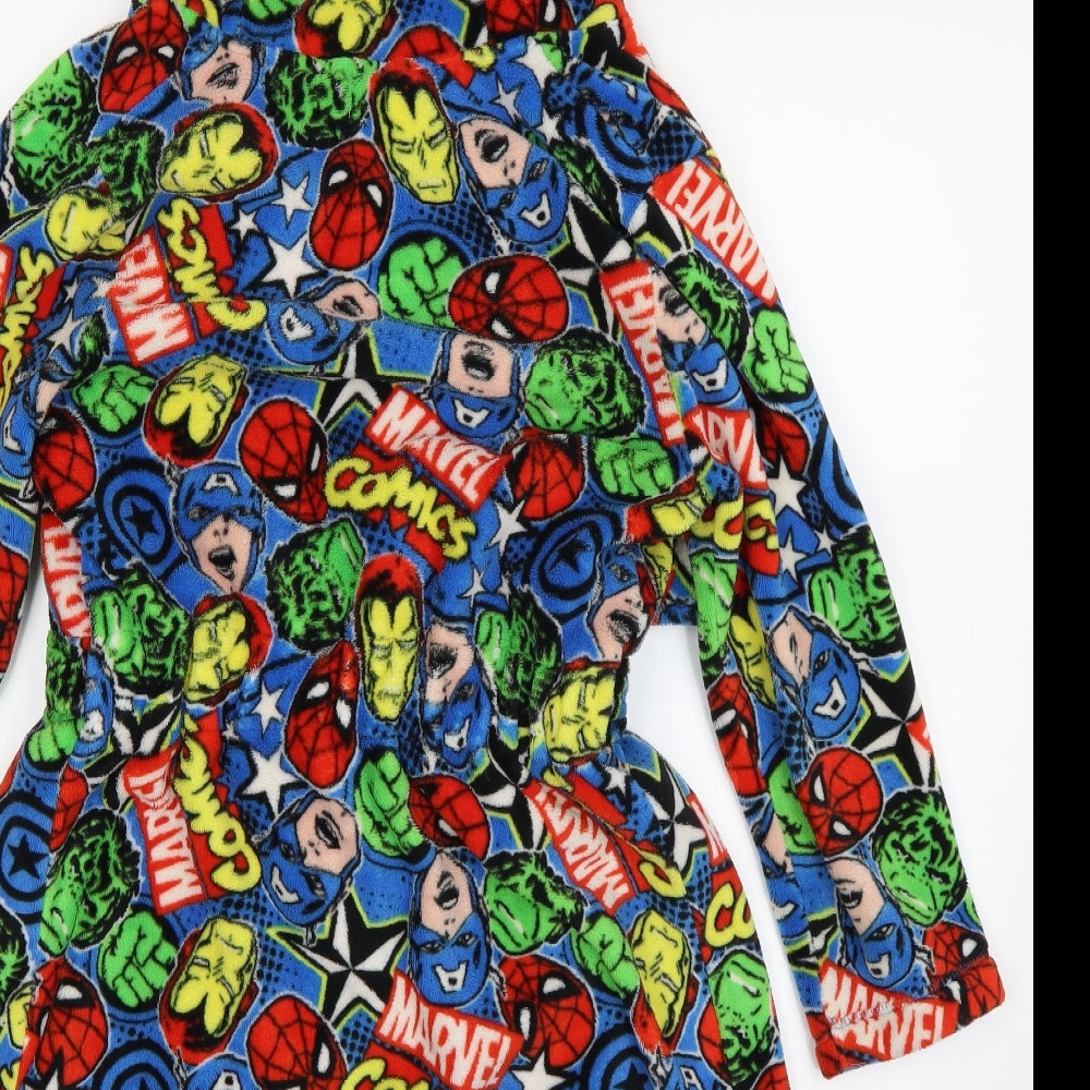 George Boys Multicoloured Solid   Robe Size 9-10 Years