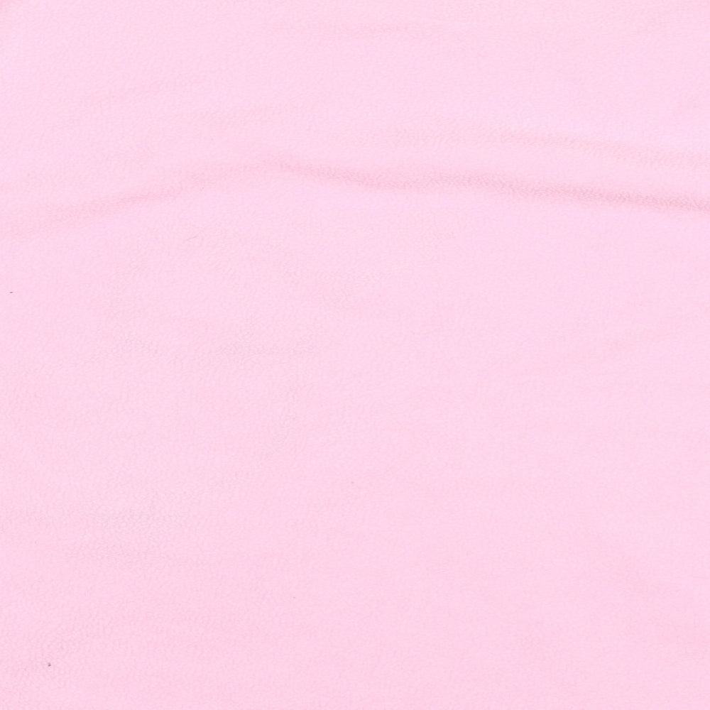 Preworn Womens Pink Solid  Top Pyjama Top Size 10