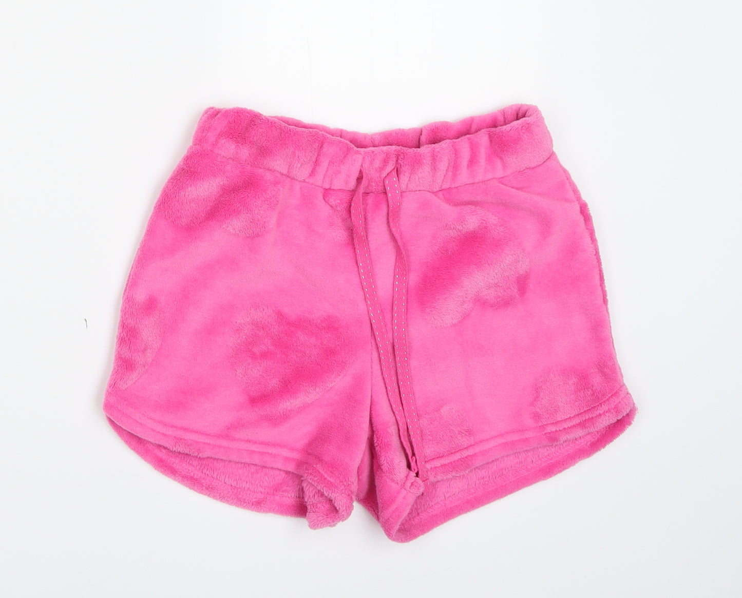 George Girls Pink Solid   Pyjama Set Size 4-5 Years