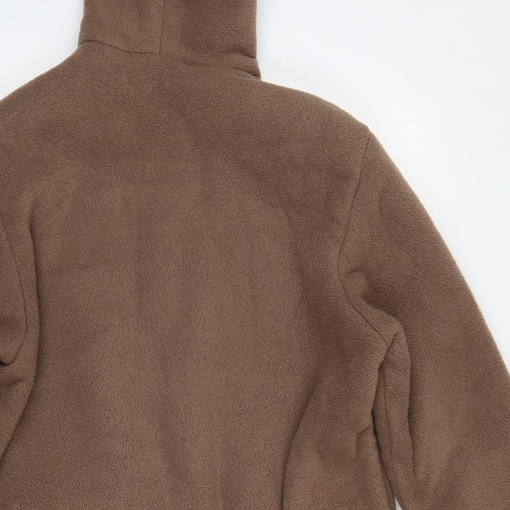 Preworn Womens Brown   Parka Coat Size 16