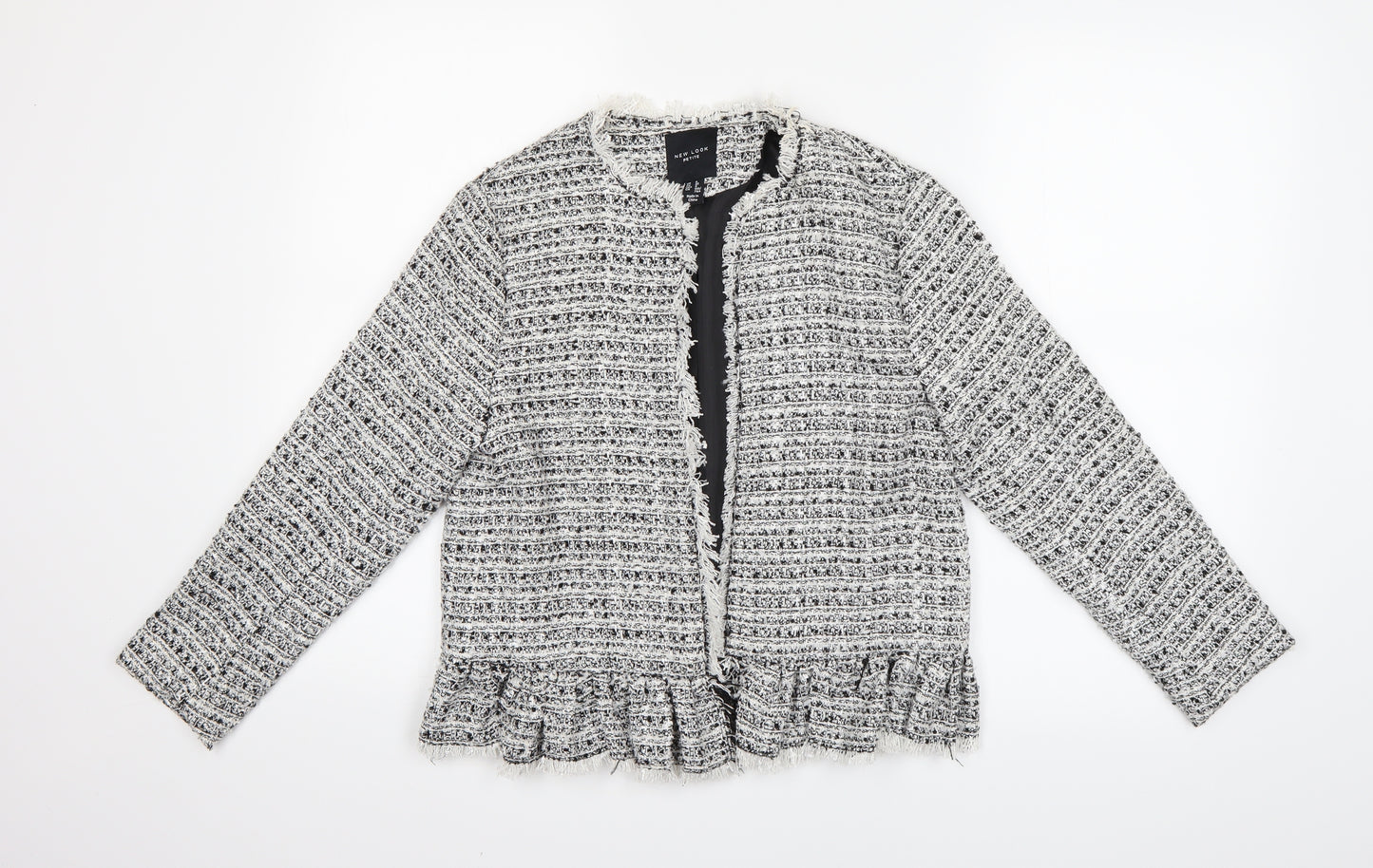 New Look Womens White   Cardigan Jumper Size 4