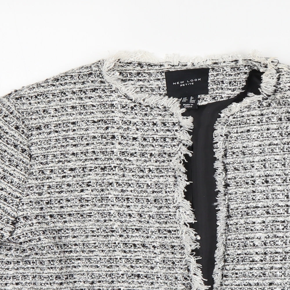 New Look Womens White   Cardigan Jumper Size 4