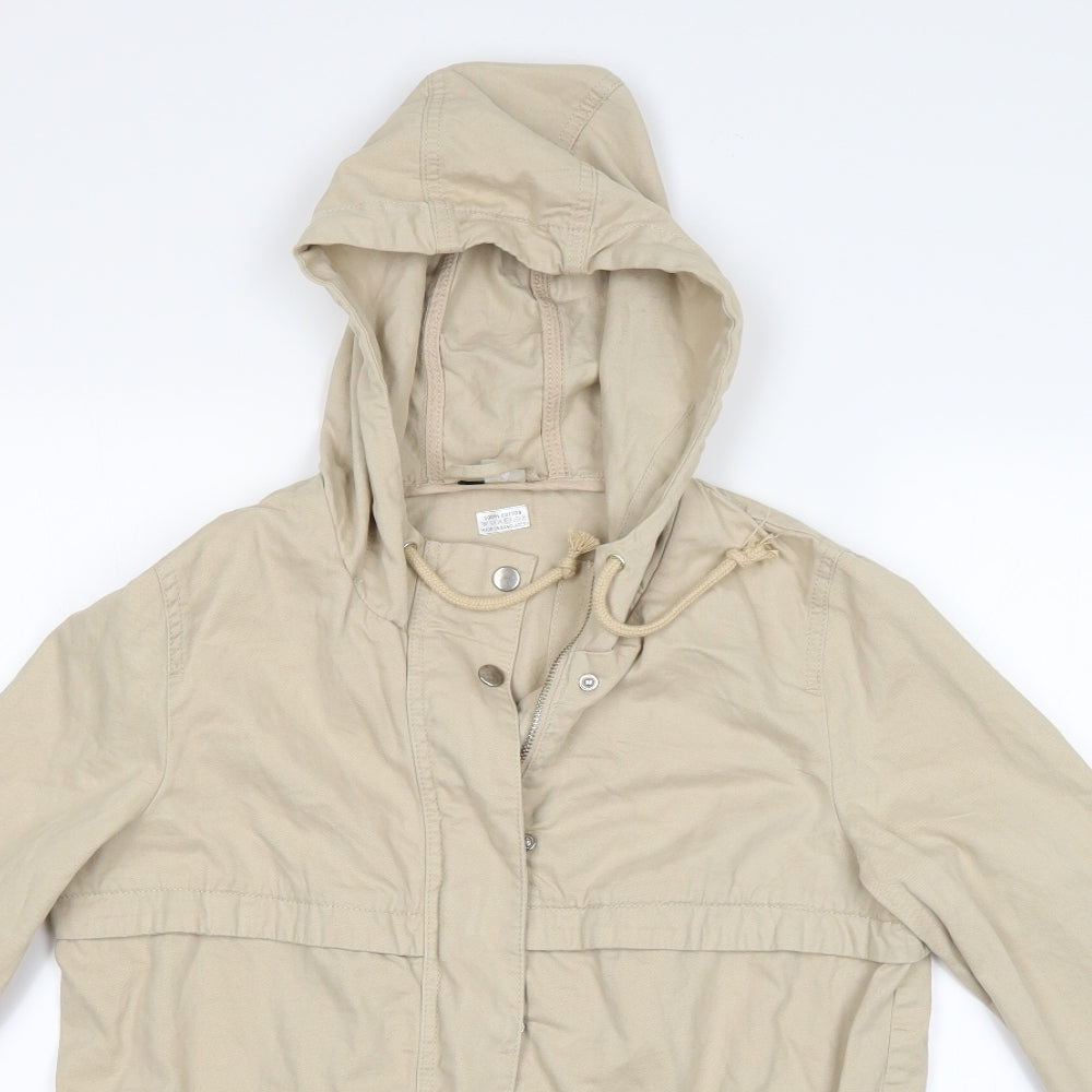 Preworn Womens Beige   Trench Coat Coat Size 10