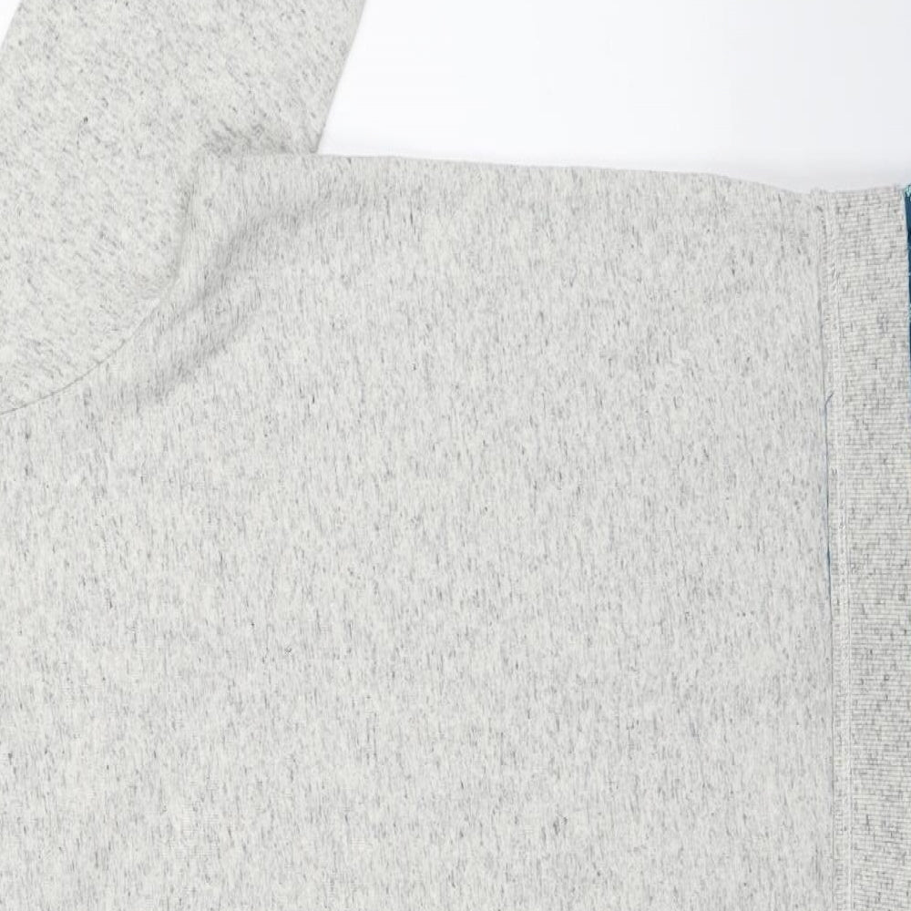 George# Womens Grey Floral  Pullover Jumper Size 14