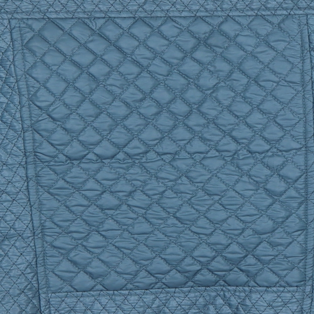 Preworn Womens Blue   Puffer Jacket Coat Size 8