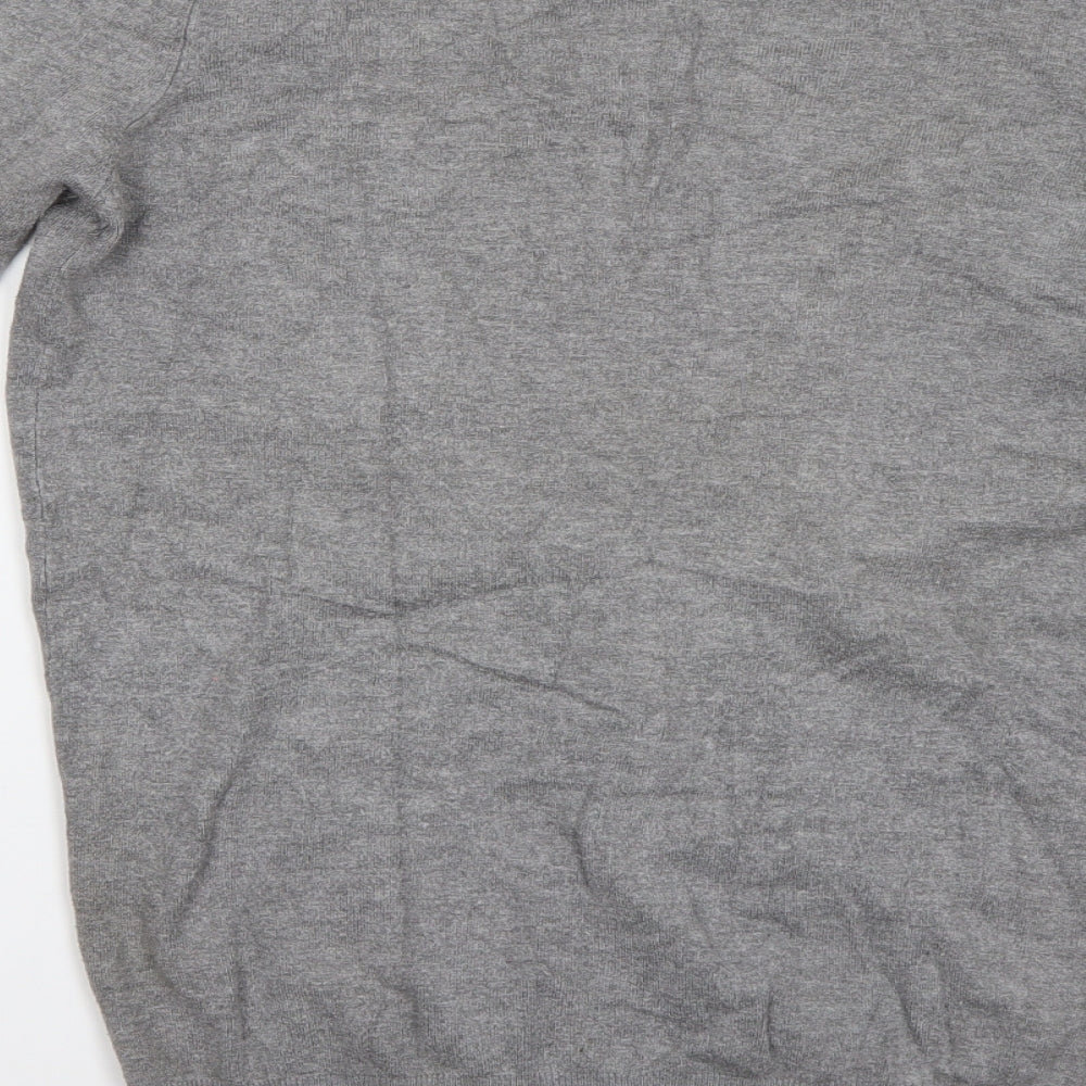 Zara Womens Grey   Cape Jumper Size M