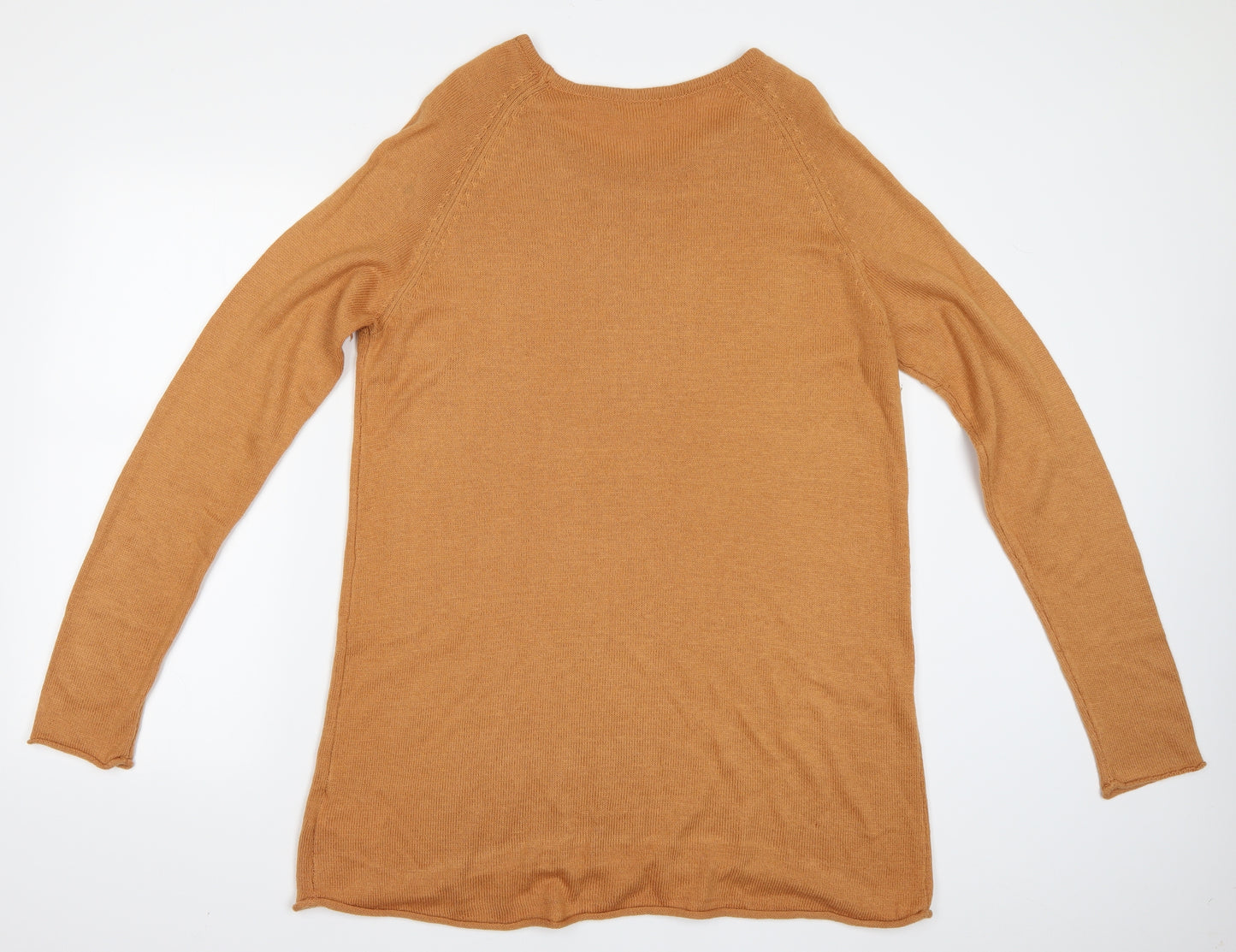 H&M Womens Yellow   Pullover Jumper Size L