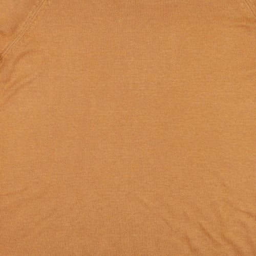 H&M Womens Yellow   Pullover Jumper Size L