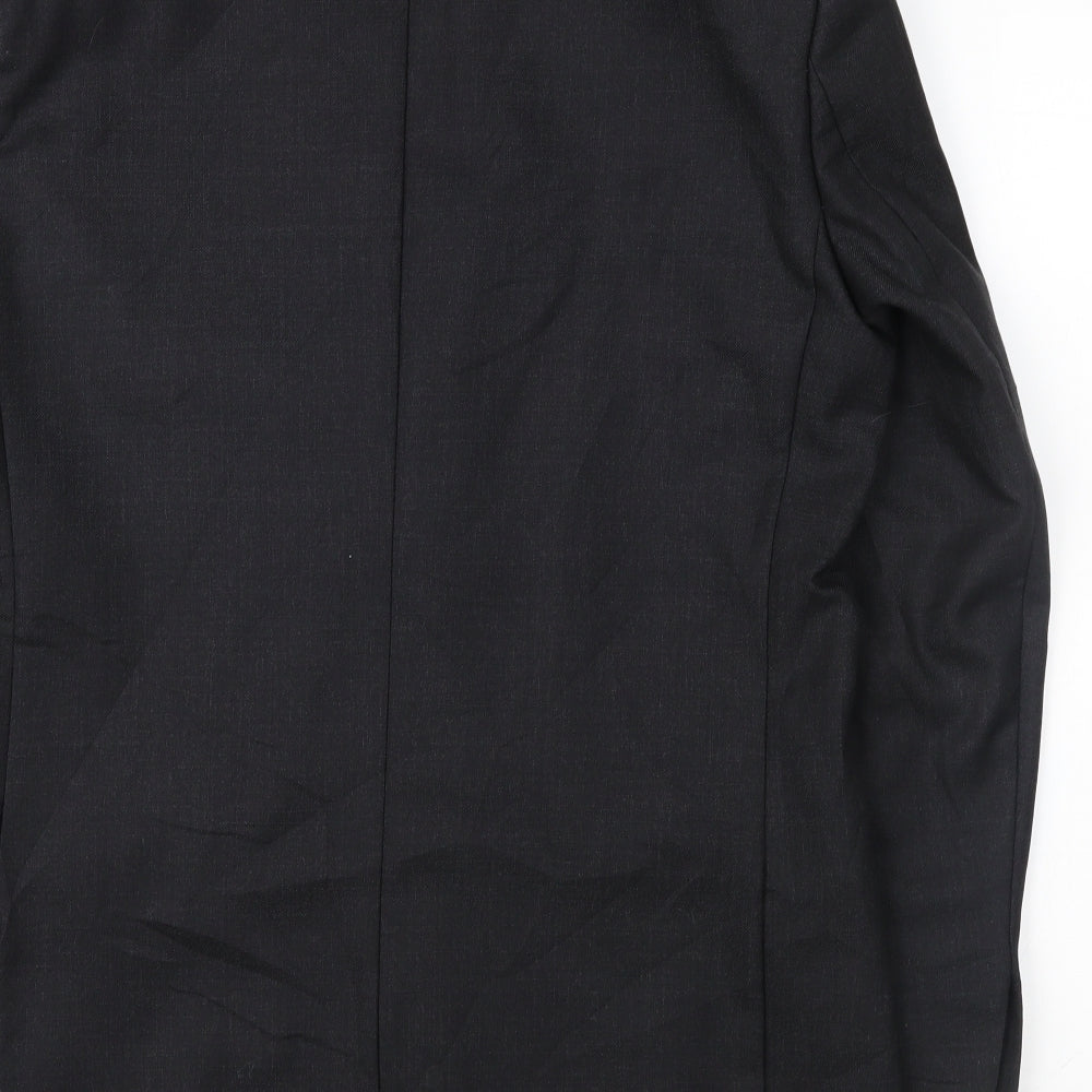 Firenze Mens Grey   Jacket Suit Jacket Size 36