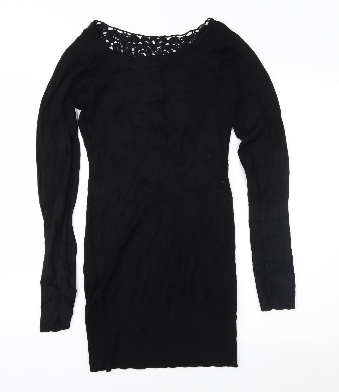 Fantasia Womens Black   Jumper Dress  Size M